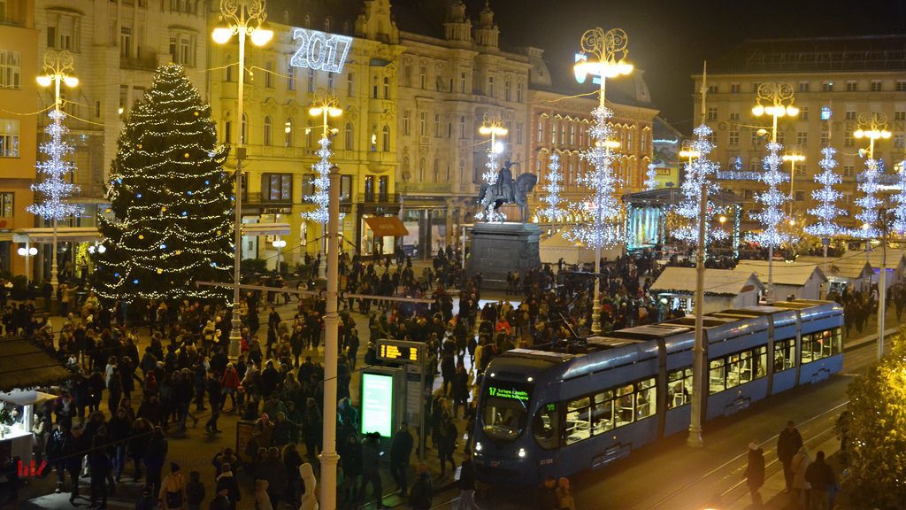 Christmas evenings in Zagreb