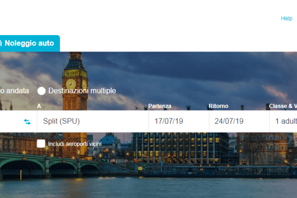 Croatia ranks 1st on Italian Skyscanner
